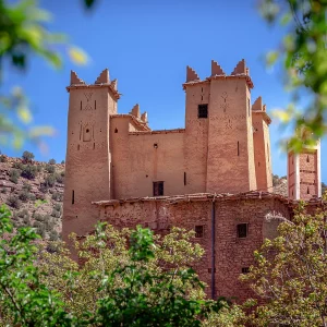 Kasbah near Zaouiat Ahansal