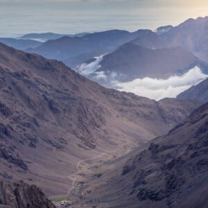 Refuge du CAF depuis Ouanoukrim